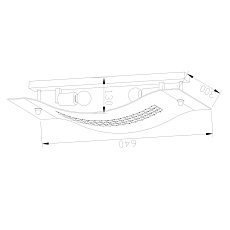 Настенный светильник Lucia Tucci Pelle Nerre W2019.2 3