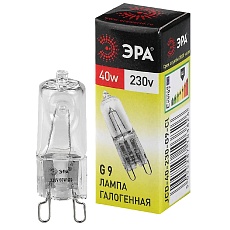 Лампа галогенная ЭРА G9 40W 2700K прозрачная G9-JCD-40-230V-CL C0027378 1