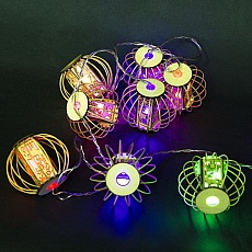 Cветодиодная гирлянда Sneha Фонарик 230V разноцветная статичный A-452 3