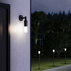 Садово-парковый светодиодный светильник Elektrostandard Isida 35165/F черный a063451 1