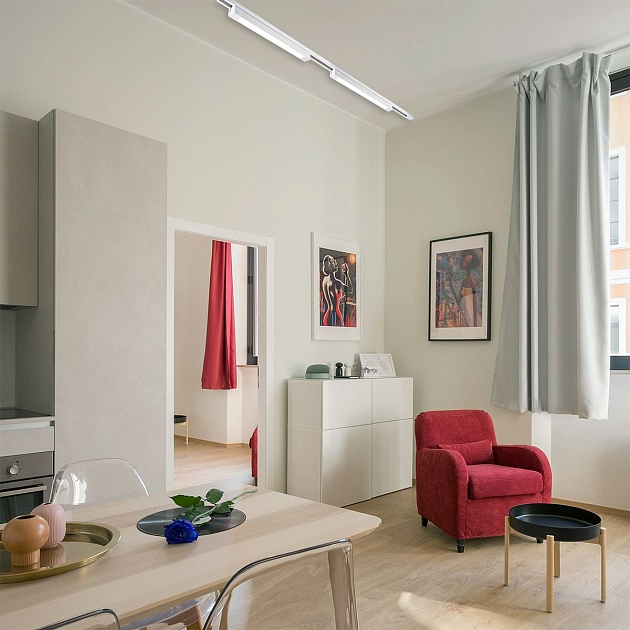 Трековый светодиодный светильник Escada 20001TRU/02LED SWH Фото № 5