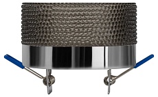 Светильник встраиваемый ЭРА DK97 CH/BK под лампу GX53 хром/черный Б0057462 5