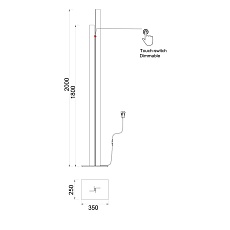 Торшер Mantra Manhattan 9198 3