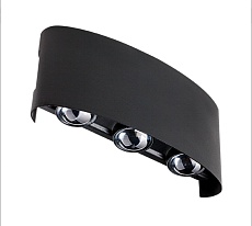 Уличный настенный светодиодный светильник Lightstar Gemma 343037 1