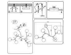 Подвесная люстра Ambrella light Traditional Modern TR2552 5