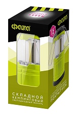 Кемпинговый светодиодный фонарь ФАZA от батареек 150 лм 89х57 CF3-L1W-gn 1