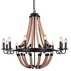 Подвесная люстра Arte Lamp Marsiglia A8956LM-12BK 1