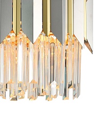 Подвесная люстра Natali Kovaltseva Queen 79006/6C Brass Silver 2