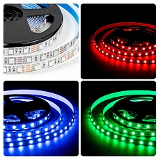 Светодиодная лента OGM 14,4W/m 60LED/m 5050SMD разноцветный (RGB) 5M LSE-271 1