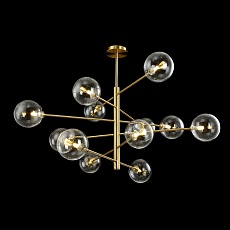 Подвесная люстра Crystal Lux Marzo SP12 Bronze/Transparente 3