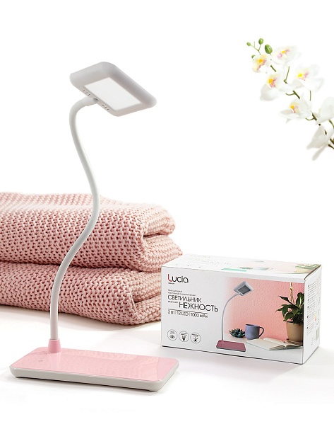 Настольная светодиодная лампа Lucia Нежность L290 4606400512257 изображение 2 Настольная светодиодная лампа Lucia Нежность L290 4606400512257 Фото № 2