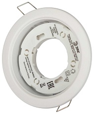 Светильник встраиваемый ЭРА KL35 SWH (k) под лампу GX53 белый матовый термокольцо в комплекте Б0061187 1