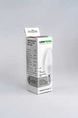 Светодиодная лампа LEDS POWER C37 E14 8Вт 4000К 006697