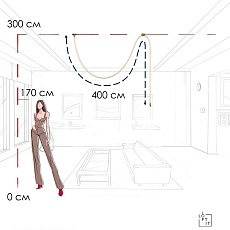 Потолочный светильник LOFT IT Thread 10388A Brass 4