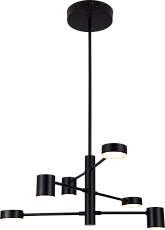 Подвесная светодиодная люстра Moderli Lewes V2740-6CL 3