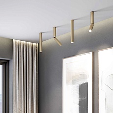 Светодиодный спот Elektrostandard Pika 25029/Led золото a061110 3