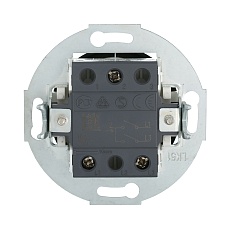 Выключатель LK Studio двухклавишный (схема 5) 16 A, 250 B (черный) Vintage 881108-1 1