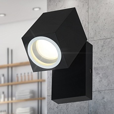 Декоративная подсветка ЭРА WL37 BK MR16/GU10 черный Б0054408 1