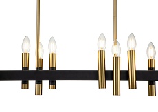 Подвесная люстра Indigo Cero 13009/16RL Black V000209 1