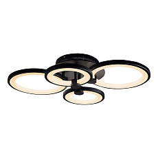 Потолочная светодиодная люстра iLedex Ring A001/4 MBK 2