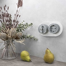 Рамка Werkel на 2 поста Favorit Runda белый W0025101 4690389166440 2