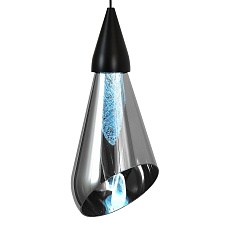 Бра Indigo Riflesso 11049/1W Black V000111L 2