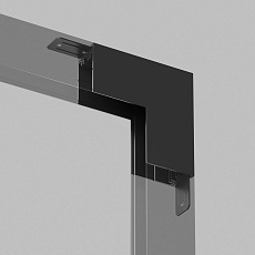 Коннектор L-образный стена-потолок Denkirs Smart Base TR2108-BK 3