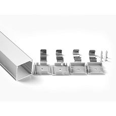 Профиль накладной LEDS POWER СПН3030 алюм. анод-й с матовым рассеивателем 2м 008493 2