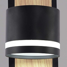 Бра Reluce 22540-0.2-01 BK+WOOD 4