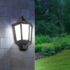 Садово-парковый светильник ЭРА «Ника» НБУ 06-60-003 60Вт черный белое основание матовый Б0061158 5