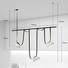 Комплект ременной трековой системы Denkirs Belty Set DK55SET05-02-DG 1