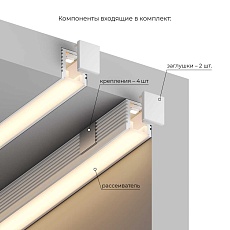 Накладной профиль для светодиодной ленты Hesby Lighting Line HSBL_0198 2