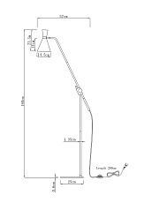 Торшер Moderli Page V10997-F 1