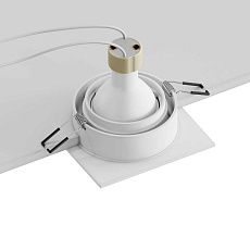 Встраиваемый светильник Hesby Lighting Hesby Eclipse IP20,15Вт, GU10, белый HSBL_0112 2