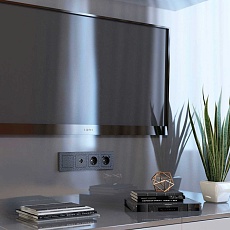 Лицевая панель Werkel Hammer черный W1259208 4690389162770 2