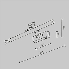 Подсветка Maytoni MIR268WL-L3B3K 5