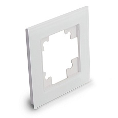 Рамка 1-постовая Stekker Катрин белый GFR00-7001-01 39517 5