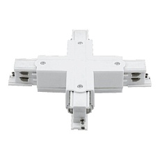 Коннектор X-образный трехфазный DesignLed CN-3F-X-WH 005447 3