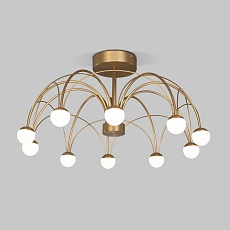 Потолочная светодиодная люстра Eurosvet Ragno 90031/10 LED золото 4