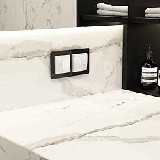 Выключатель Werkel Hammer двухклавишный белый W1220001 4690389162268 3