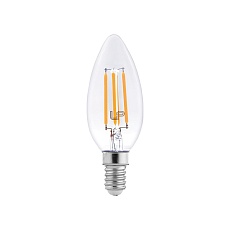 Светодиодная лампа LEDS POWER Filament C35 E14 6Вт 3000К 007076 2