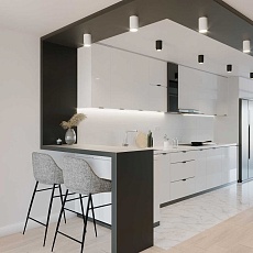 Накладной светодиодный светильник Elektrostandard Cors 25032/LED белый a062385 2