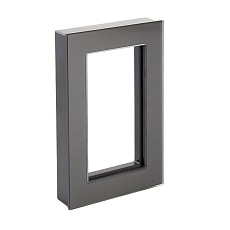 Рамка 2-модульная Stekker Катрин графит GFR00-7012-06 39570 3