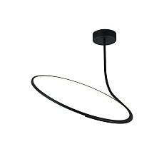 Подвесной светодиодный светильник Italline IT013-6025 black 3000K