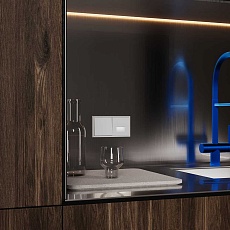 Накладка для подсветки светодиодной с датчиком, S70 (серый) Voltum VLS002416 2