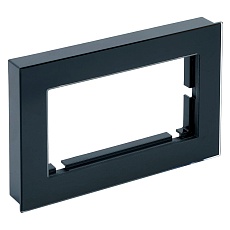 Рамка 2-модульная Stekker Катрин черный GFR00-7012-05 39571 2