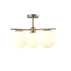 Потолочная люстра Crystal Lux FELIZ SP-PL3 BRONZE/WHITE 1