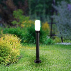 Садово-парковый светильник ЭРА «Поллар» НТУ 01-60-012 напольный черный IP54 Е27 max60Вт h840мм Б0057491 5