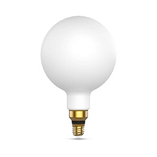 Лампа светодиодная филаментная диммируемая Gauss E27 14W 4100К матовая 153202214-D 4