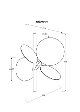Бра MyFar Flavia MR2300-1W 1